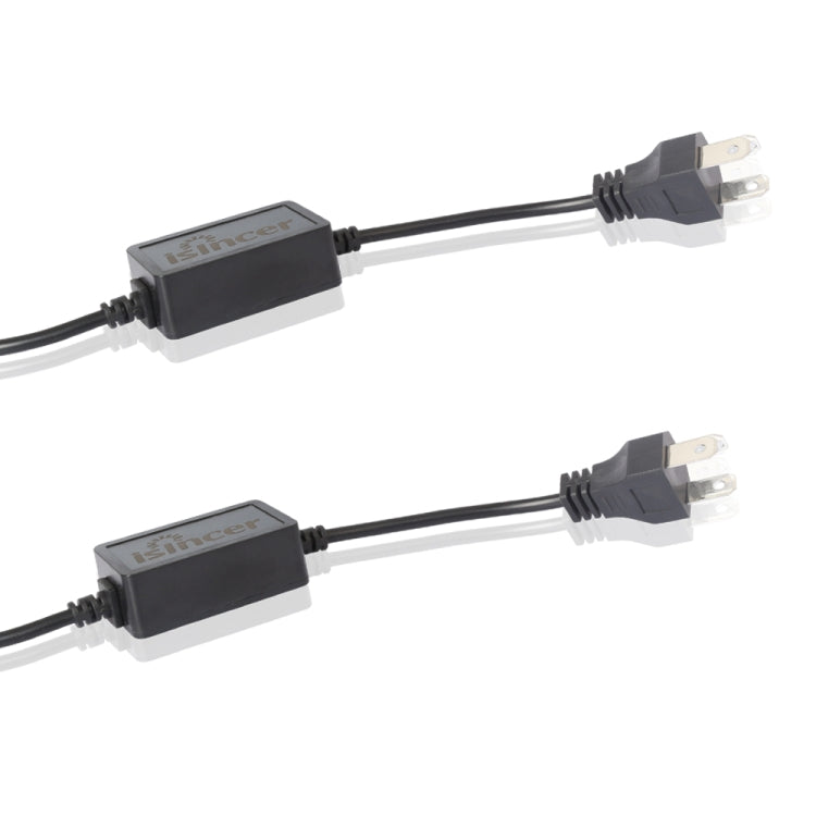 2 PCS X6 H8/H11 36W 3600LM 6500K 4 COB LED Car Headlight Lamps