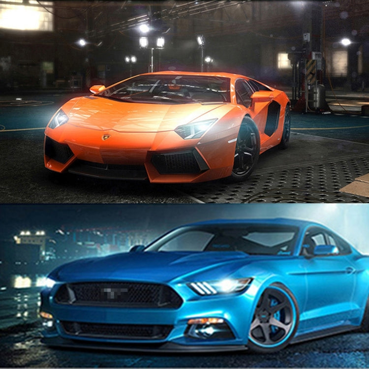 2 PCS 9006 45W 5500lm 6000K Car LED Headlight with 2 CREE Lamps And Scattered Hotline, DC 8-32V(White Light)