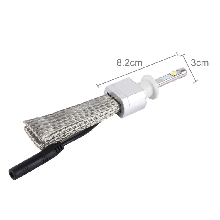2 PCS H1 45W 5500lm 6000K Car LED Headlight with 2 CREE Lamps And Scattered Hotline, DC 8-32V(White Light)