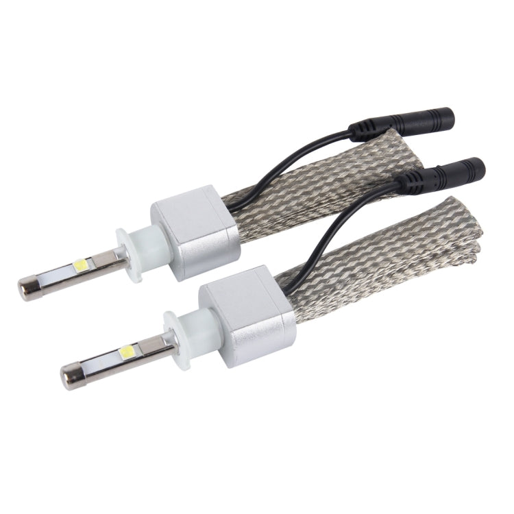 2 PCS H3 45W 5500lm 6000K Car LED Headlight with 2 CREE Lamps And Scattered Hotline, DC 8-32V(White Light)