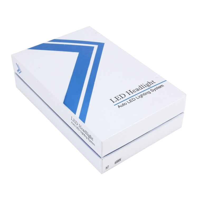 2 PCS H7 45W 5500lm 6000K Car LED Headlight with 2 CREE Lamps And Scattered Hotline, DC 8-32V(White Light)