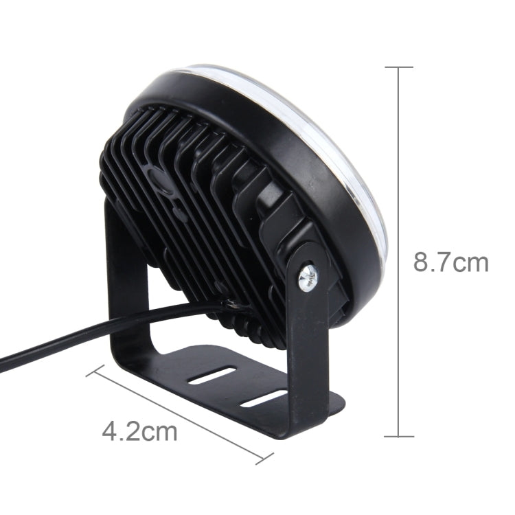 3.5 inch 10W 1000 LM 6500K Car LED Work Light, DC 12V(White Light)