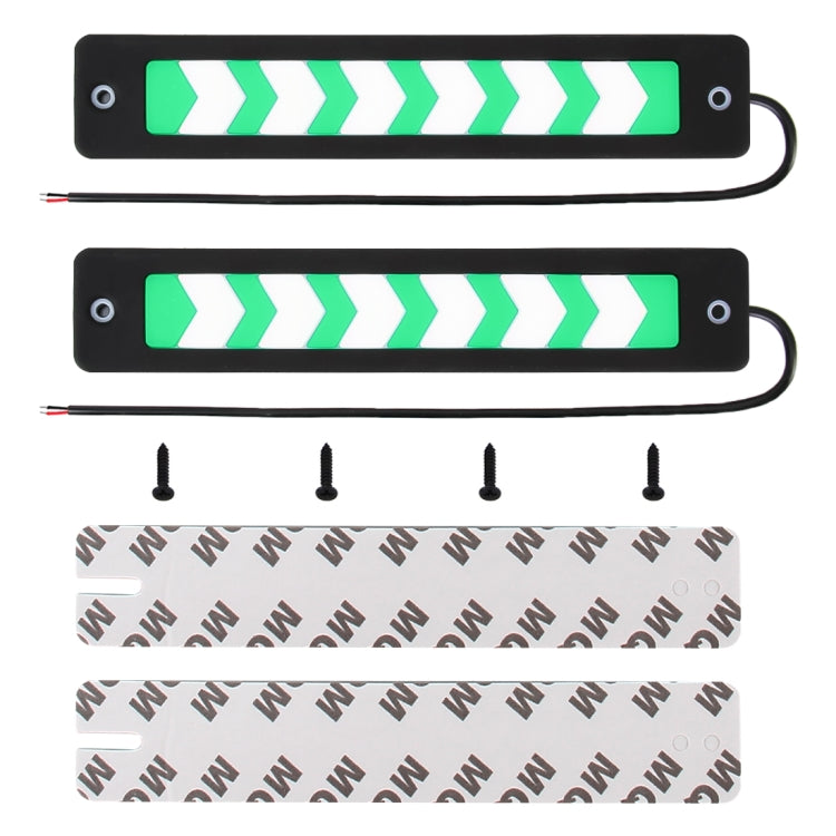 2 PCS 6W LED COB LEDs Daytime Running Lights Lamps, DC 12V