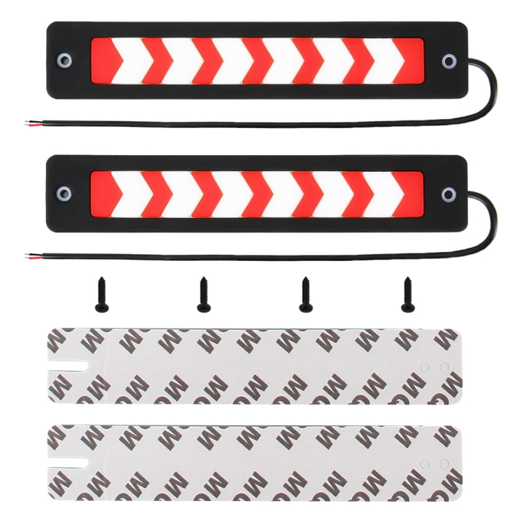 2 PCS 6W LED COB LEDs Daytime Running Lights Lamps, DC 12V