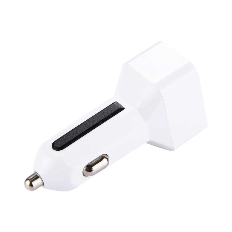 5V 3.1A Dual USB Port Mini Smart Car Charger with LED Display for Smartphones & Tablets & MP3 & MP4 and other USB-charged Devices