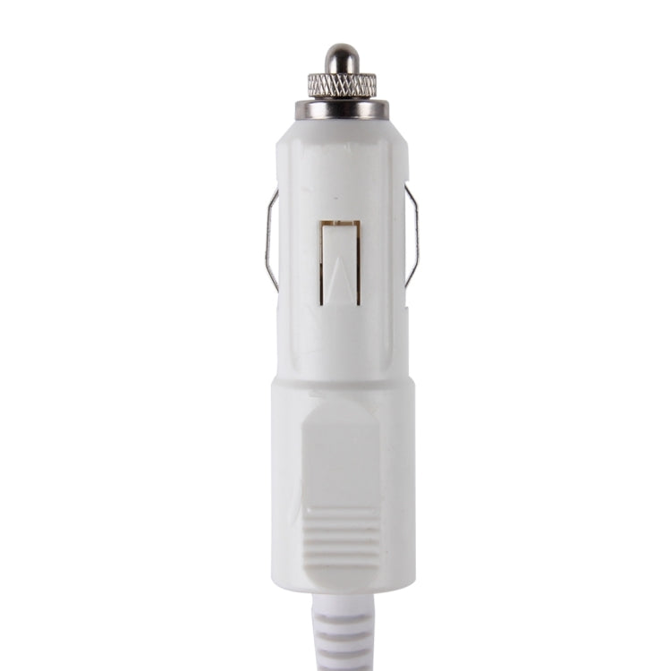 HECHENGLI HC-202 Plastic Shell 120W 2 Sockets Car Cigarette Lighter Car Charger with 3.1A Dual USB Ports And Colorful Indicator Light