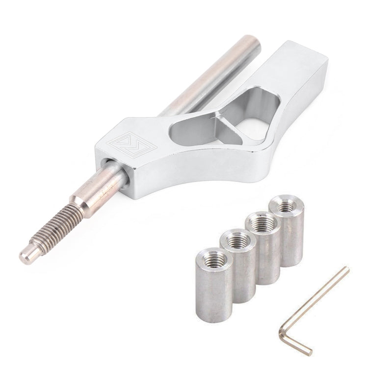 Car Modification Heightening Gear Shifter Extension Rod Adjustable Height Adjuster Lever Shift Lever with Adapters for Honda