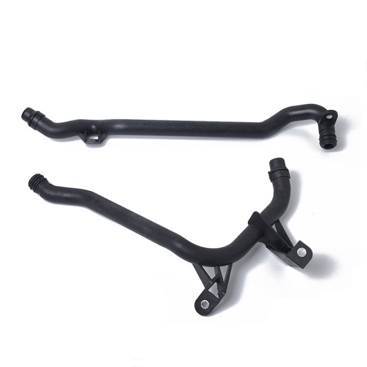 2 PCS Car Engine Water Pump Coolant Pipe Hose 11537502525 11531705210 for BMW