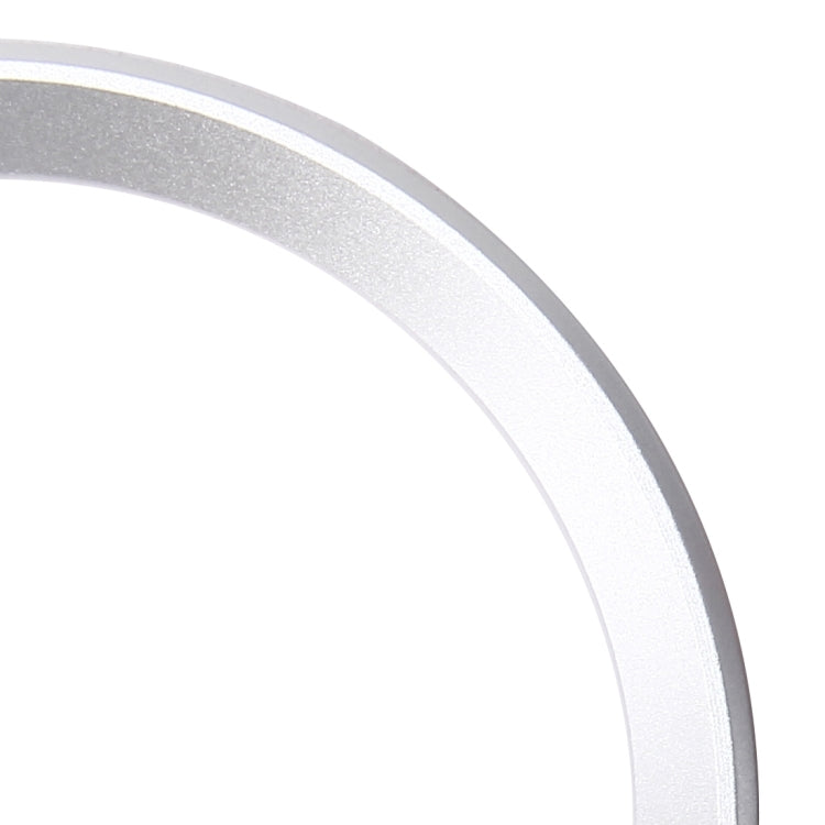 2 PCS Car Logo Decorative Circle Steering Wheel Decoration Ring Sticker Logo Car Styling Modification Car Front Logo Ring Decoration Rear Cover Trim Hood Emblem Rings for BMW 5 Series