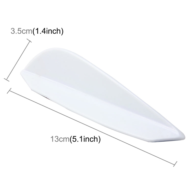 2 Pair Car Styling Body Head Side Light Lamp Frame Stick Cover Trim Car Styling Side Light Decoration Trim Cover Auto Accessories, Length: 13cm