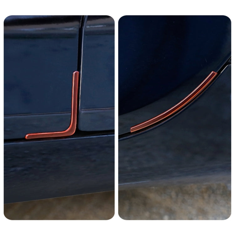 4 PCS/Set Universal Car Styling PVC Car Door Edge Anti Collision Sticker Door Anti-Rub Strips Car Door Scratch Protector