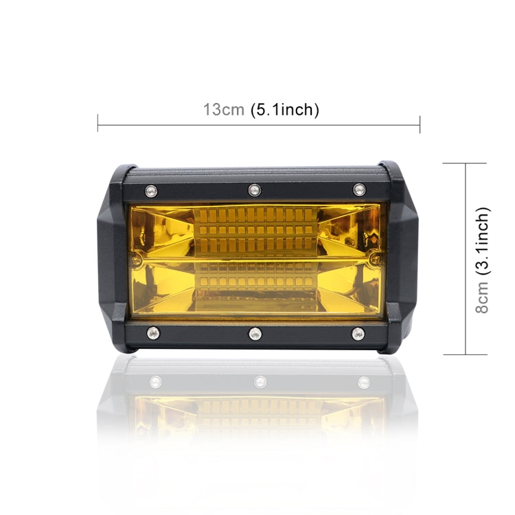 5 inch 18W 24 LED Waterproof IP67 Two Bar Modified Off-road Lights Spotlight Light Car Work Lights, DC 9-48V