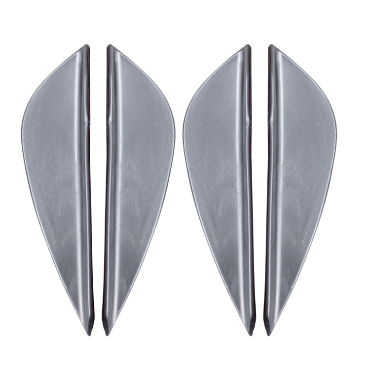 2 Pairs Car Styling Body Head Side Light Lamp Frame Stick Cover Trim Car Styling Side Light Decoration Trim Cover Auto Accessories, Length: 16cm