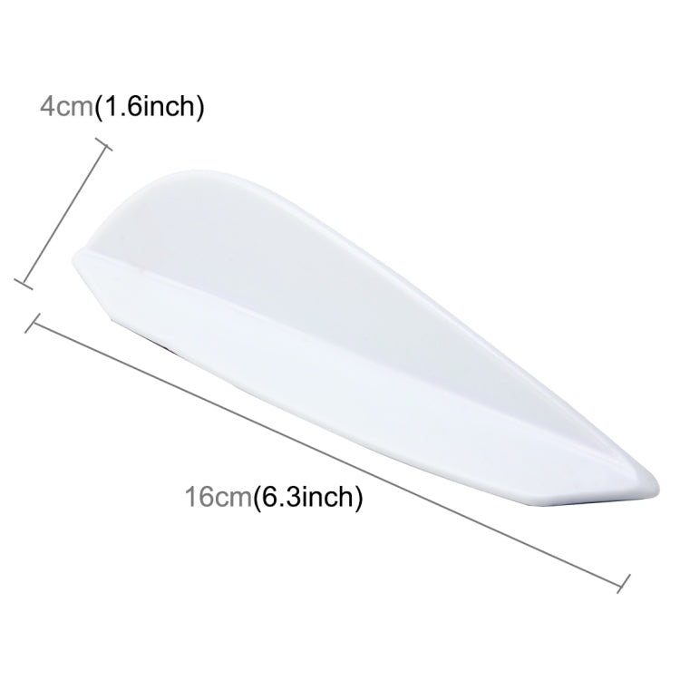 2 Pairs Car Styling Body Head Side Light Lamp Frame Stick Cover Trim Car Styling Side Light Decoration Trim Cover Auto Accessories, Length: 16cm