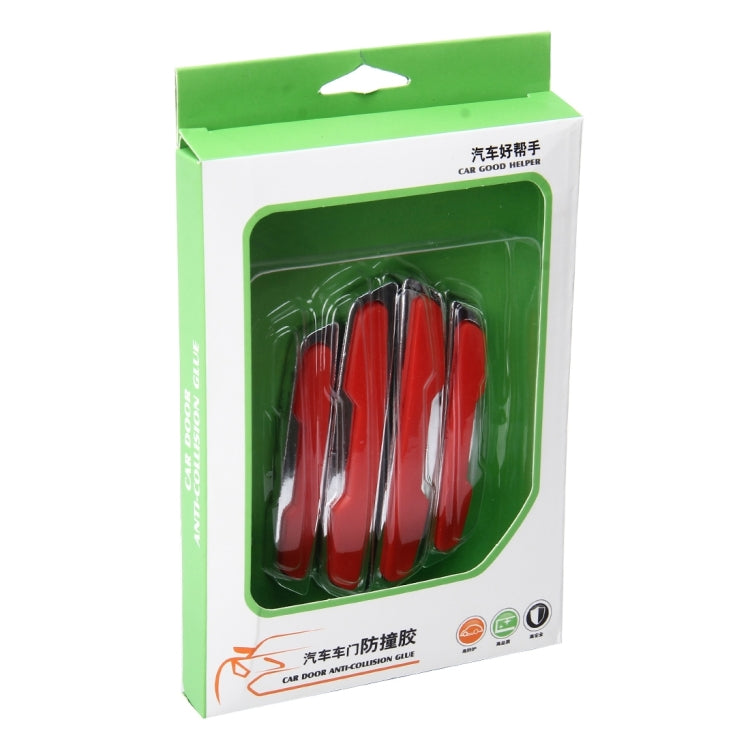 4 PCS Car Door Side Guard Anti Crash Strip Car Exterior Avoid Bumps Collsion Impact Protector Fashion Design Car Sticker