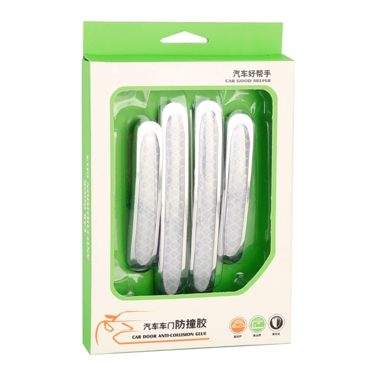 4 PCS Car Door Side Guard Anti Crash Strip Car Exterior Avoid Bumps Collsion Impact Protector Fashion Design Car Sticker