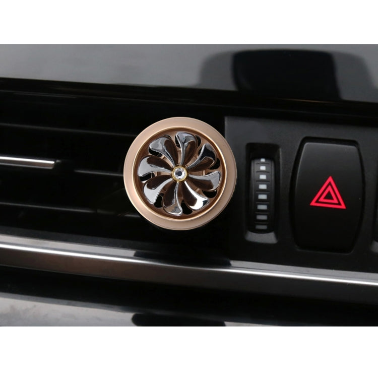 Air Force No. 8 Automobile Air Conditioning Outlet Mini Fan Rotary Aromatherapy Perfume Clip Car Air Conditioning Outlet Perfume Folder Car Perfume Aromatherapy with Ointment