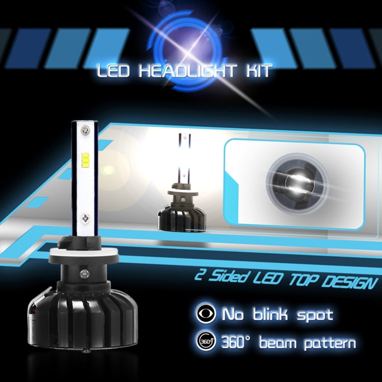 2 PCS 880/881 H27 25W 3000LM 6000K IP65 Waterproof Car Headlight with 6 CSP Lamps White Light, DC 9-36V