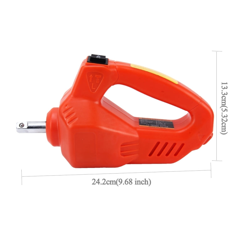 Car Auto 100W 340N*M Electric Impact Wrench with Two Fuse Tubes Two Sockets for 17-19mm and 21-23mm(Orange)