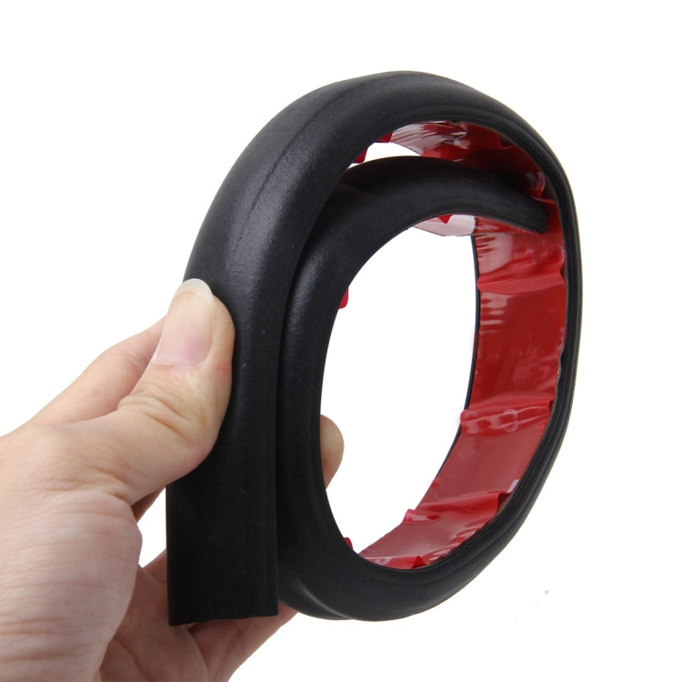 2 PCS 50cm Car Sound Insulation Sealing Rubber Strip Anti Noise Door Seal Strip Windproof Dust Proof Strip Pad Column Seal