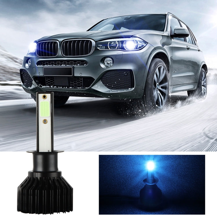 2 PCS EV12 H1 DC9-32V / 14W / 1400LM IP67 Car LED Headlight Lamps (Ice Blue Light)