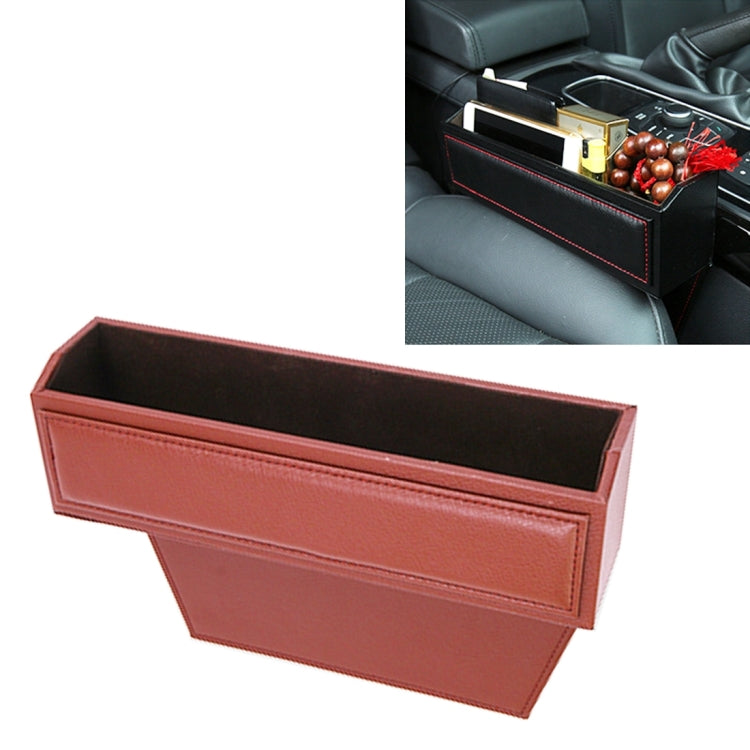 2 PCS Car Seat Crevice Storage Box without Interval Cup Drink Holder Organizer Auto Gap Pocket Stowing Tidying for Phone Pad Card Coin Case Accessories