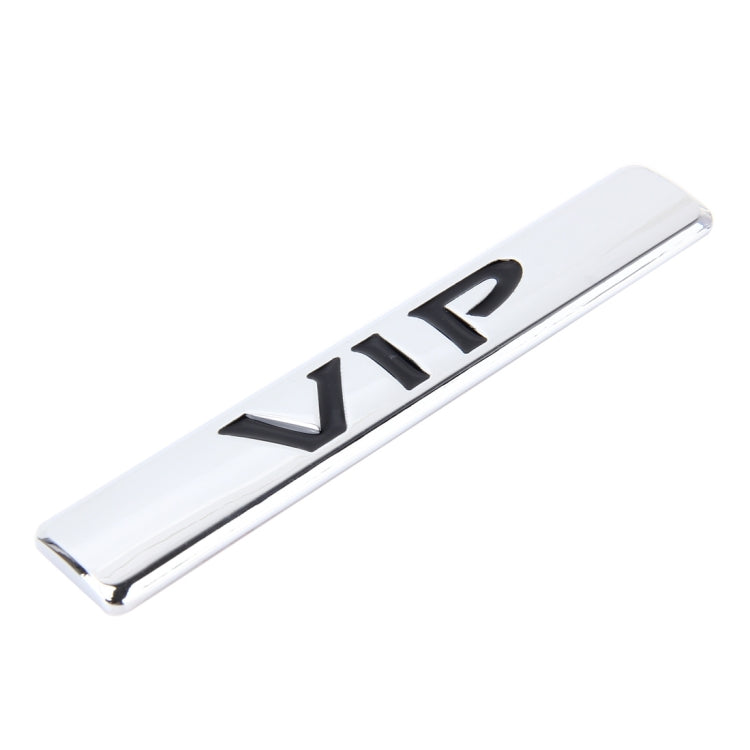 Auto VIP Sticker  VIP Label Car Stickers 3D Metal Fashion VIP Logo Car Stickers,Size:9.5*1.5cm