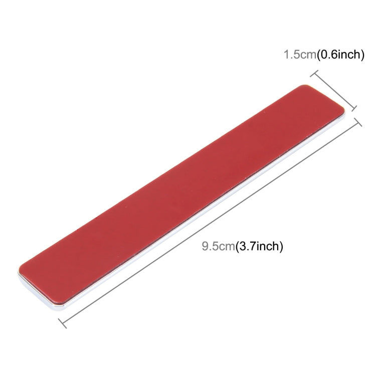 Auto VIP Sticker  VIP Label Car Stickers 3D Metal Fashion VIP Logo Car Stickers,Size:9.5*1.5cm