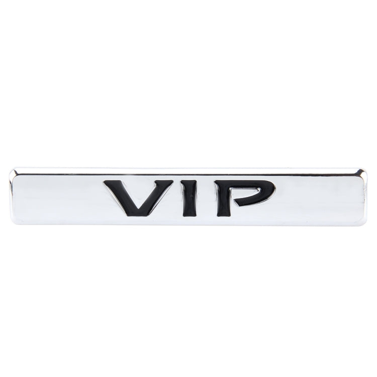 Auto VIP Sticker  VIP Label Car Stickers 3D Metal Fashion VIP Logo Car Stickers,Size:9.5*1.5cm