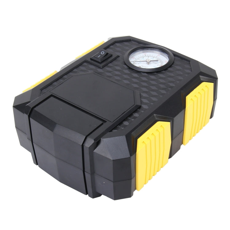 DC12V 120W  Tire Inflation and Lighting 2 in 1 Car Air Pump Air Compressor 12 Volt Upgraded Version