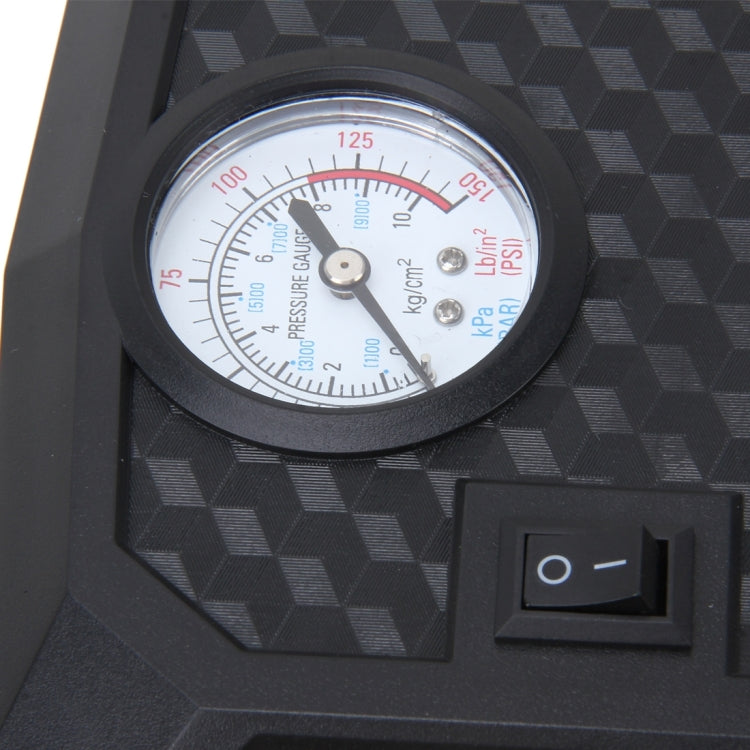 DC12V 120W  Tire Inflation and Lighting 2 in 1 Car Air Pump Air Compressor 12 Volt Upgraded Version