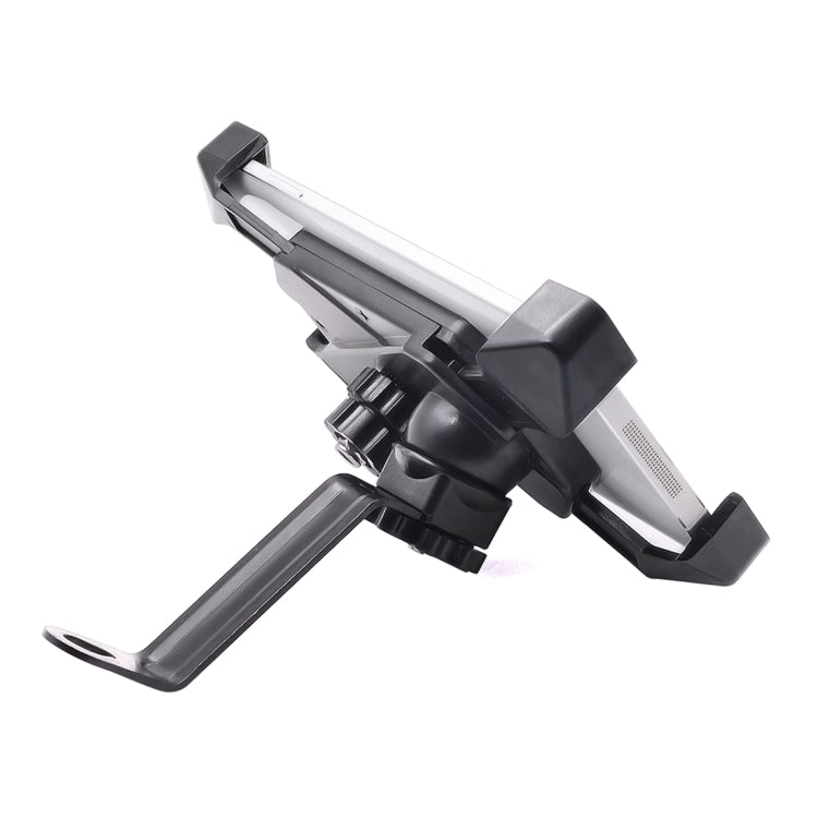 Motorcycle Mobile Phone Holder Rear View Mirror Aluminum Alloy Base, Suitable Size: 3.5-6 inch Phone