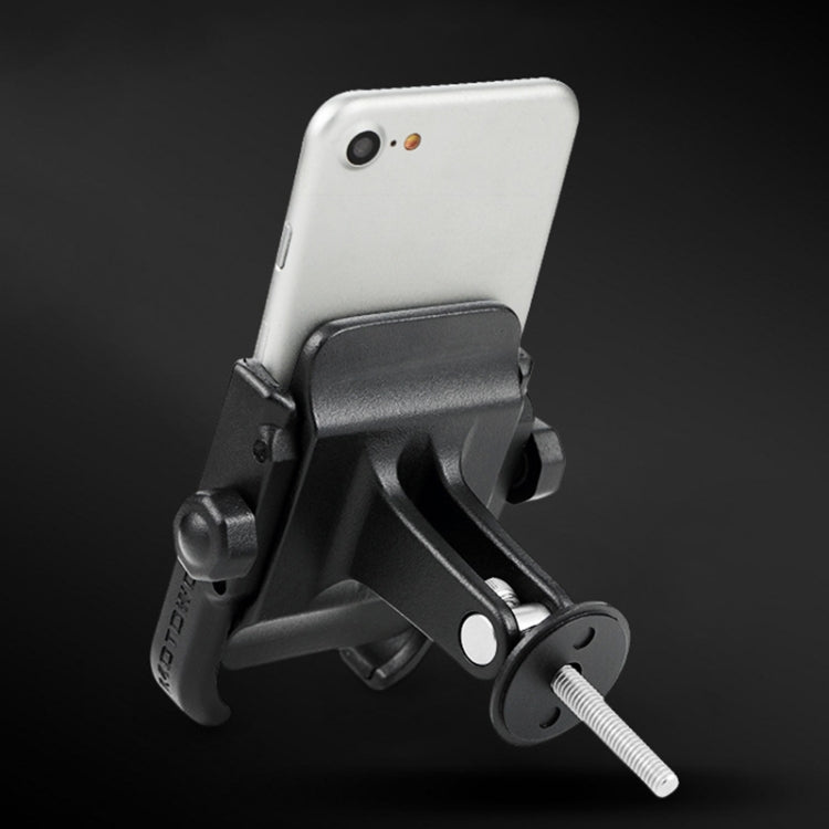 Bicycle Aluminum Alloy Phone Bracket, Suitable for 4-6 inch Device