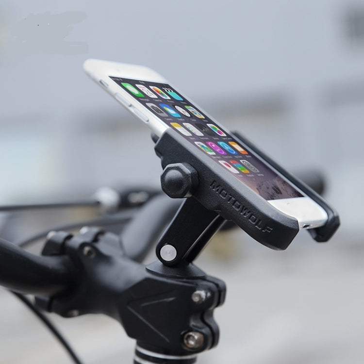 Bicycle Aluminum Alloy Phone Bracket, Suitable for 4-6 inch Device