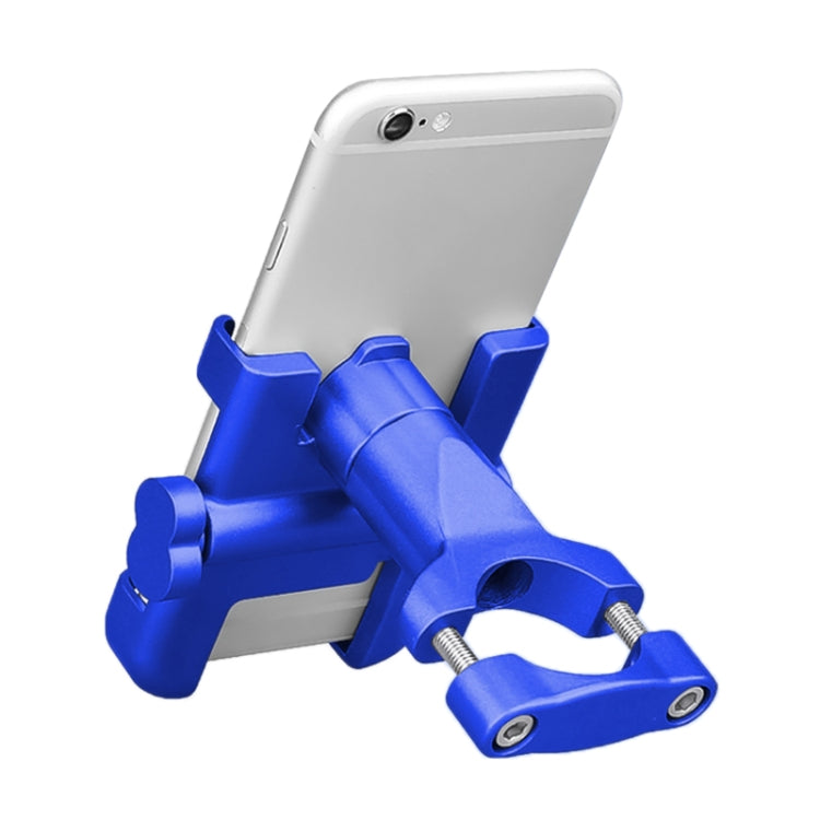 Motorcycle Handlebar Aluminum Alloy Phone Bracket, Suitable for 60-100mm Device