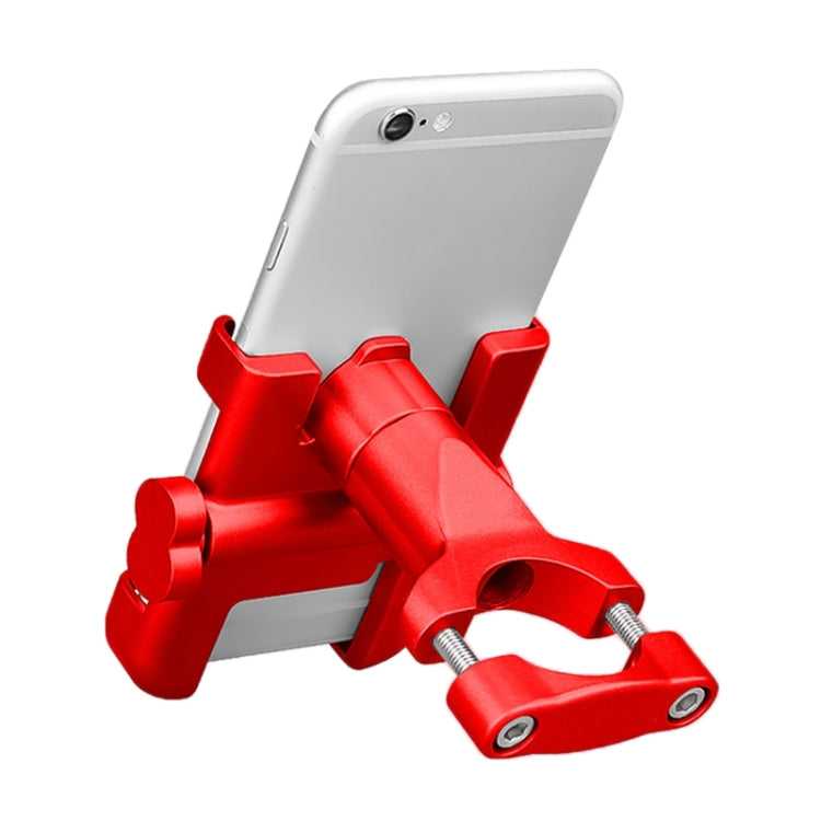 Motorcycle Handlebar Aluminum Alloy Phone Bracket, Suitable for 60-100mm Device