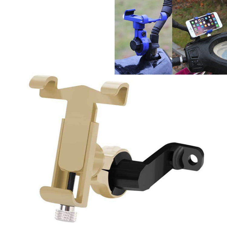 360 Degree Rotatable Aluminum Alloy Phone Bracket for Electric Car / Motorcycle, Suitable for 50-100mm Device
