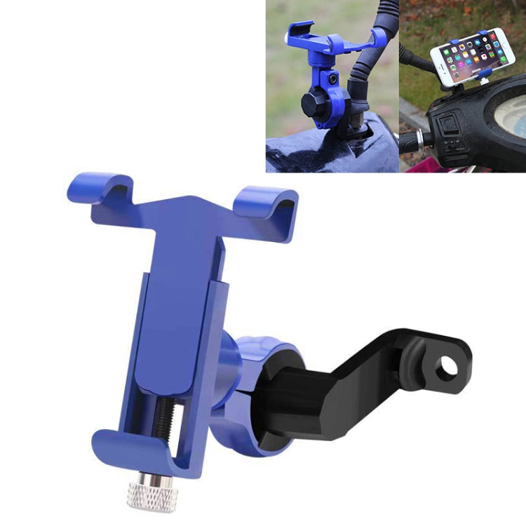 360 Degree Rotatable Aluminum Alloy Phone Bracket for Electric Car / Motorcycle, Suitable for 50-100mm Device