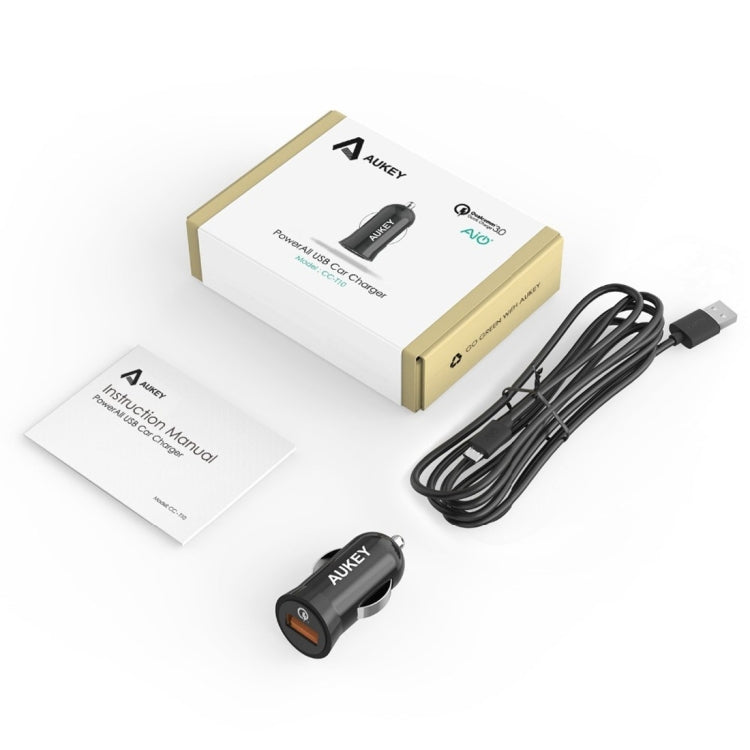 AUKEY CC-T10 Mini Quick Charge 3.0 USB Car Charger for Smartphones and Tablets