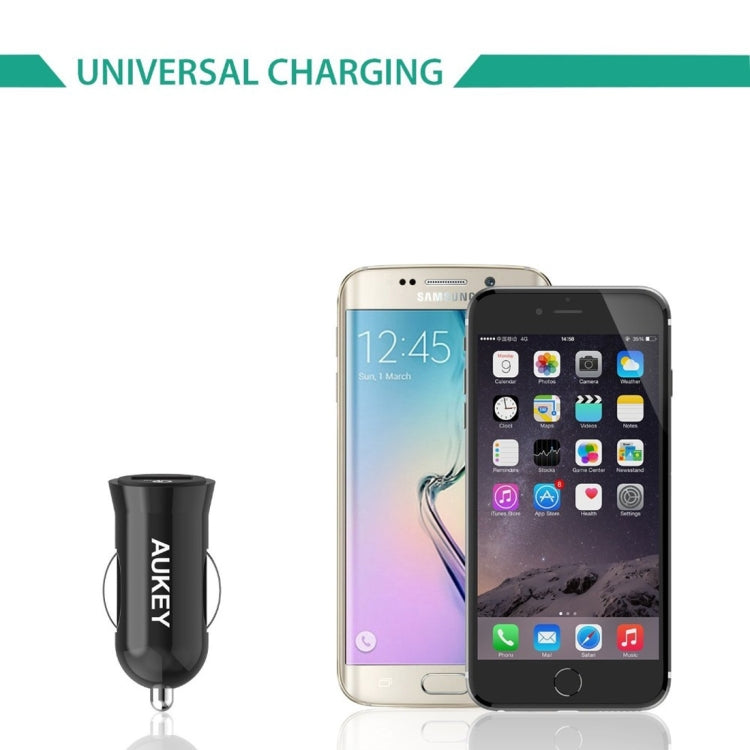 AUKEY CC-T10 Mini Quick Charge 3.0 USB Car Charger for Smartphones and Tablets