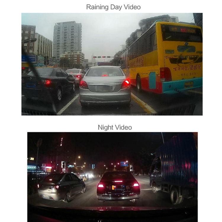 K920 10 inch 1080P Multi-functional Smart Car ADAS Dual Lens Video Record Camera Support TF Card / Motion Detection