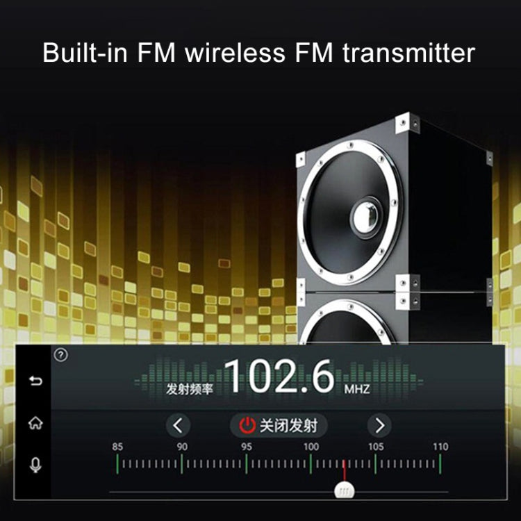 D98 8 inch Full HD 1080P Multi-functional Smart Car Dual Lens Video Record Camera Support TF Card / Motion Detection