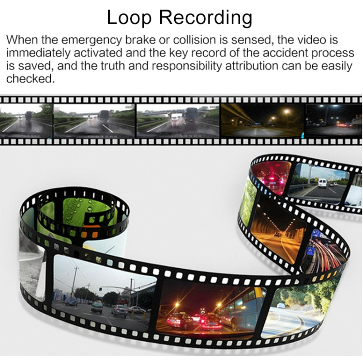 G50 3 inch Full HD Night Vision 1080P Multi-functional Smart Car DVR, Support TF Card / Motion Detection