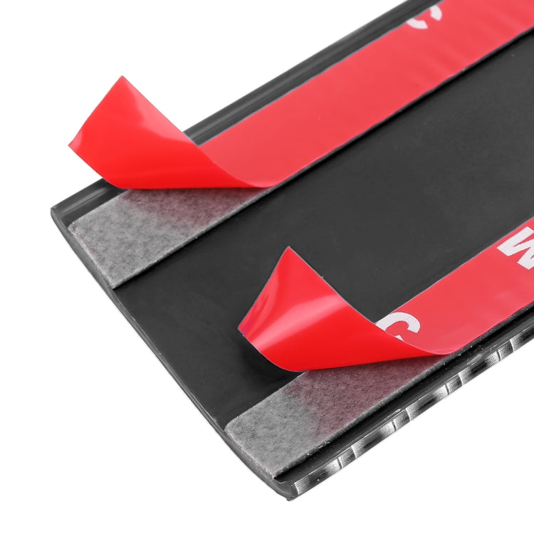 Universal Car Door Threshold Decoration Strip Decorative Sticker, Size : 10CM x 3M(Black)