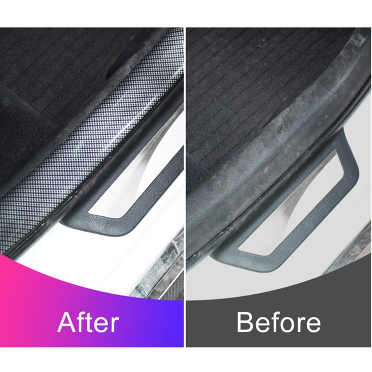 Universal Car Door Threshold Decoration Strip Decorative Sticker, Size : 10CM x 3M(Black)