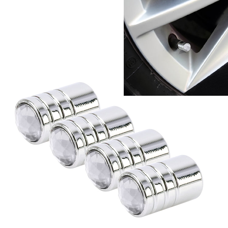 4 PCS Gas Cap Mouthpiece Cover Gas Cap Tire Cap Car Motor Bicycle Tire Valve Caps