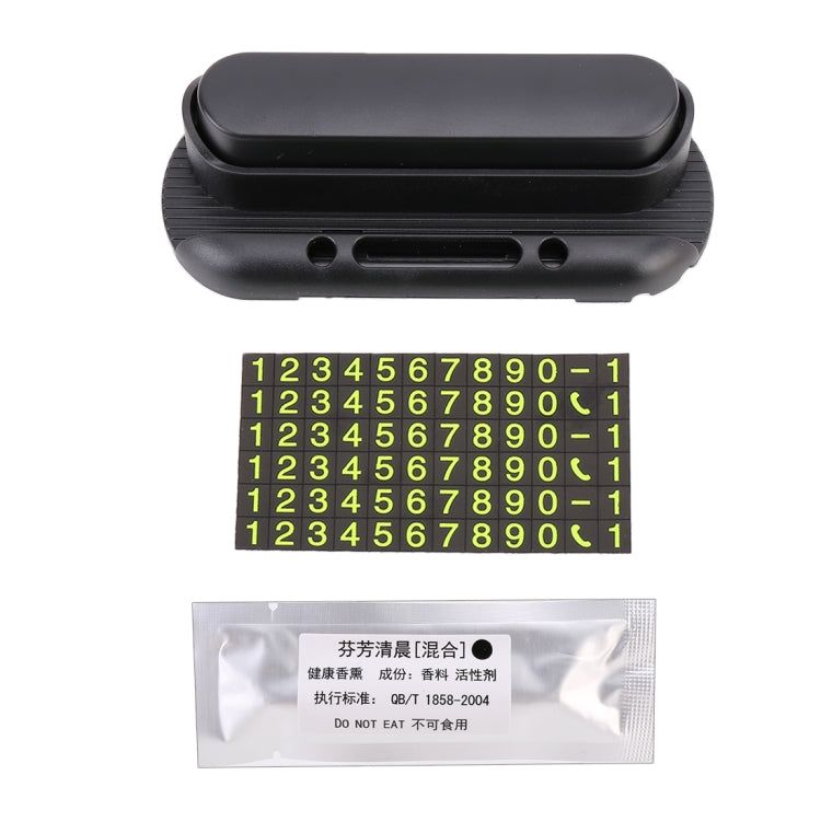 Multi-functional Creative Hidden Temporary Parking Number Plate / Car Mobile-phone Holder