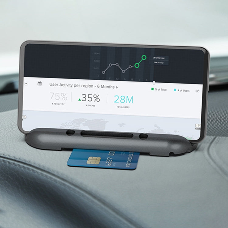 Multi-functional Creative Hidden Temporary Parking Number Plate / Car Mobile-phone Holder