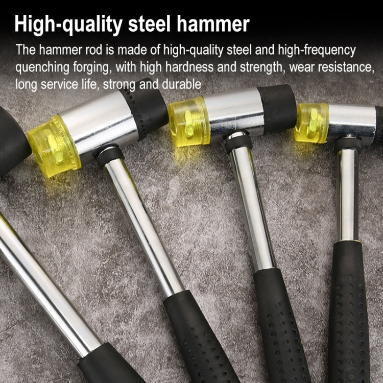 25mm Mini Steel Handle Round Head Hammer