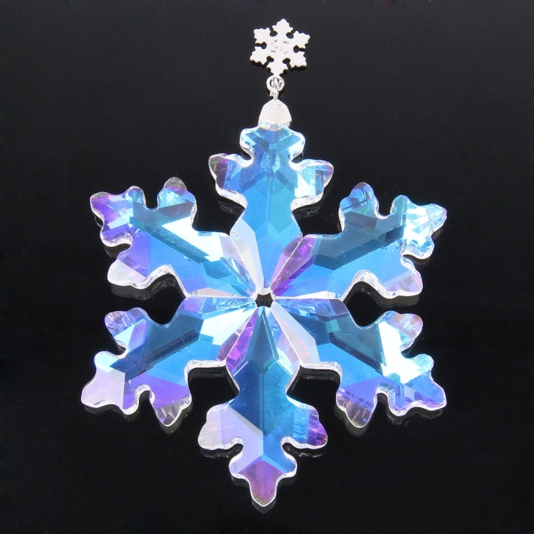 Car Ornaments Crystal Snowflake Hanging Decoration